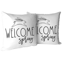 Welcome Spring Pillow