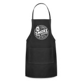 I Only Smoke the Good Stuff Adjustable Apron - black