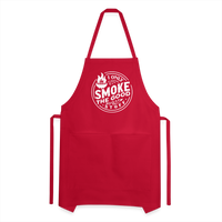 I Only Smoke the Good Stuff Adjustable Apron - red