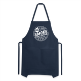 I Only Smoke the Good Stuff Adjustable Apron - navy