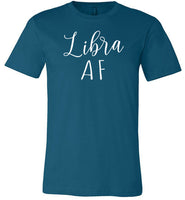 Libra AF Crewneck Horoscope T-Shirt for Women