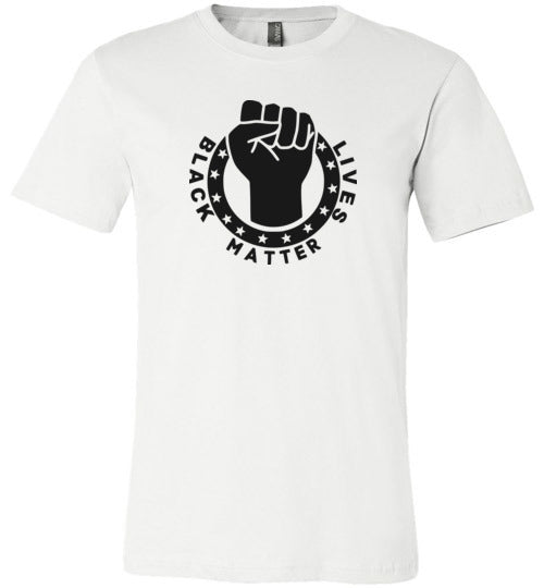 Black Lives Matter Fist Shirt for Women