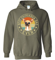 Best Chihuahua Dad Ever Hoodie for Dog Lovers Men