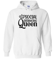 Social Distancing Queen Hoodie