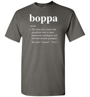 Boppa Definition Shirt for Men Grandpa