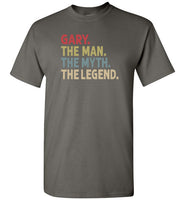 Gary the Man the Myth the Legend Shirt for Men
