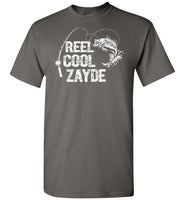 Reel Cool Zayde Fishing Shirt for Men Hannukah Gift for Fisherman Jewish Grandpa
