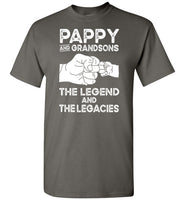Pappy and Grandson the Legend and the Legacies Shirt for Men