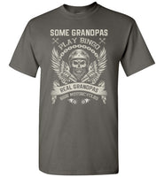Some Grandpas Play Bingo Real Grandpas Ride Motorcycles Shirt for Men