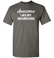 Awesome Like My Grandons Shirt for Men
