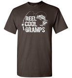 Reel Cool Gramps Fishing Shirt for Men Gift for Fisherman Grandpa