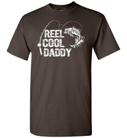 Reel Cool Daddy Fishing Shirt for Men Gift for Fisherman Dad Father