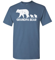 Grandpa Bear Shirt for Men Bears Two Cubs Gift for Grandfather