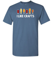 I Like Crafts Beer Shirt Unisex Gift for Beer Lovers Men Women