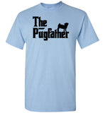 The Pugfather Funny Pug Dad Pug Dog Lover Shirt for Men