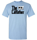 The Catfather Funny Cat Dad Shirt for Men Cat Lovers