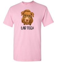 Lab Tech Golden Labrador Retriever Shirt