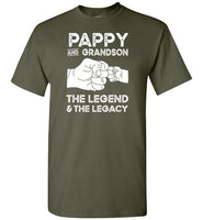 Pappy and Grandson the Legend and the Legacy Shirt for Men