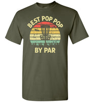 Best Pop Pop By Par Disc Golf Shirt for Men