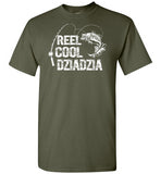 Reel Cool Dziadzia Fishing Shirt for Men Gift for Fisherman Grandpa