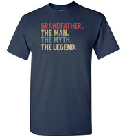 Grandfather the Man the Myth the Legend Shirt for Men