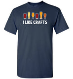I Like Crafts Beer Shirt Unisex Gift for Beer Lovers Men Women