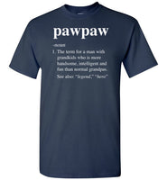 Pawpaw Definition Shirt for Men Grandpa