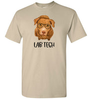 Lab Tech Golden Labrador Retriever Shirt