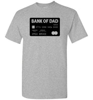 Bank of Dad Shirt for Men