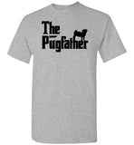 The Pugfather Funny Pug Dad Pug Dog Lover Shirt for Men