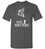 Size Matters Funny Fishing Shirt for Men