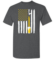 American Flag Beer Tap Shirt Give for Craft Beer Lovers and Brewers