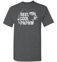 Reel Cool Papaw Fishing Shirt for Grandpa Fisherman Gift