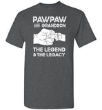 Pawpaw and Grandson the Legend and the Legacy Shirt for Men