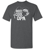 Reel Cool Opa Fishing Shirt for Men Gift for Fisherman Grandpa