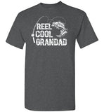 Reel Cool Grandad Fishing Shirt for Men Gift for Fisherman Grandpa