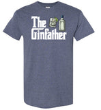 The Ginfather Funny Shirt for Men Gin Drinkers Lovers