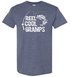 Reel Cool Gramps Fishing Shirt for Men Gift for Fisherman Grandpa