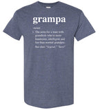 Grampa Definition Shirt for Men Grandpa