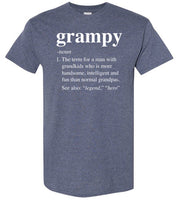 Grampy Definition Shirt for Men Grandpa