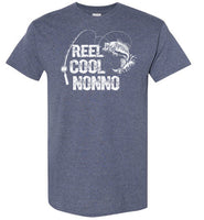 Reel Cool Nonno Fishing Shirt for Men Gift for Fisherman Grandpa