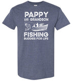 Pappy and Grandson Fishing Buddies for Life Matching Shirt for Men