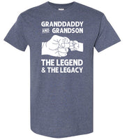 Granddaddy and Grandson the Legend & the Legacy Shirt for Men