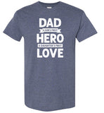 Dad a Son's First Hero a Daughter's First Love Shirt for Men