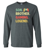 Son Brother Gaming Legend Long Sleeve Shirt