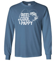 Reel Cool Pappy Long Sleeve Fishing Shirt for Men Grandpa Fishermen
