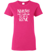Nurses Don't Complain But We Do Wine Crewneck T-Shirt