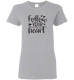 Follow Your Heart Crewneck T-Shirt