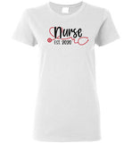 Nurse Est 2020 Shirt - Nursing School Student Graduation Shirt | Class Of 2020 Grad