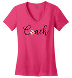 Volleyball Coach V-Neck Shirt